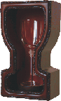 Wine Goblet Box - Frame #553 - Rosewood